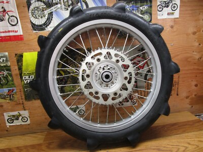 HUSABERG 450FE 2007 HUSABERG 450FE 2007 WARP -9- REAR WHEEL WITH SAND TIRE