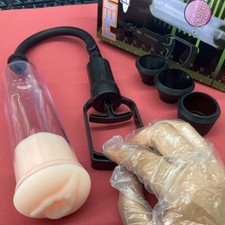 4 Rings Vacuum Penis Pump for Beginners Male Penile Enlargement Enhancment NEW