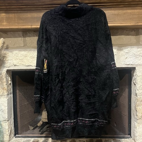 ModCloth The Snuggle Is Real Fair Isle Sweater Dress Size Large - Picture 5 of 7