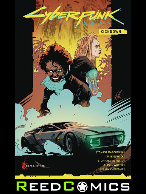 CYBERPUNK KICKDOWN GRAPHIC NOVEL New Paperback Collects Issues #1-4