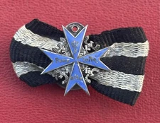 WW I GERMAN “Pour Le Mèrite”—The Blue Max—Lapel Decoration, Godet & Sohn Berlin