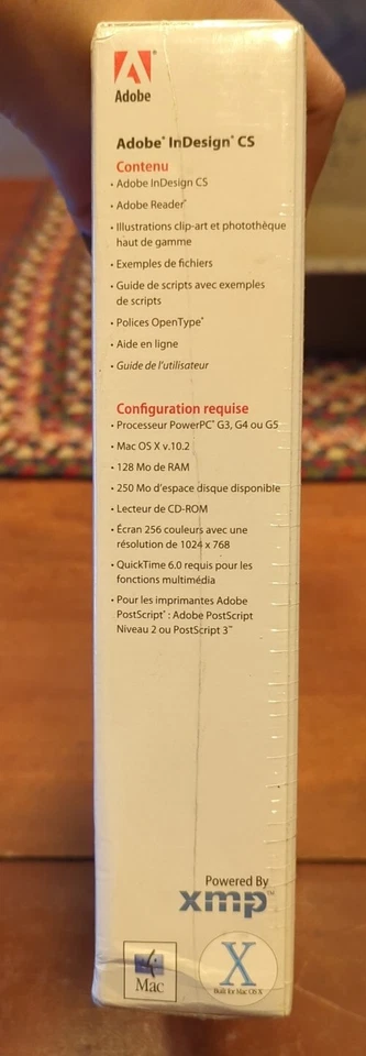 Adobe InDesign CS FRENCH VERSION Mac OS (Upgrade Version ~ NEW Sealed - Image 3 of 4