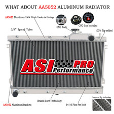 3 Rangée Radiateur Alu Pour Mazda Miata MX5 1990-1997 1997 1995 1994 1993