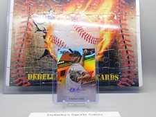 2022 Topps Fire Kutter Crawford Rookie Auto #FA-KC Red Sox RC Autograph