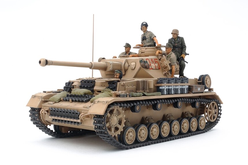 German Pz.Kpfw. IV Ausf.G Early Tank 1:35 Plastic Model Kit TAMIYA