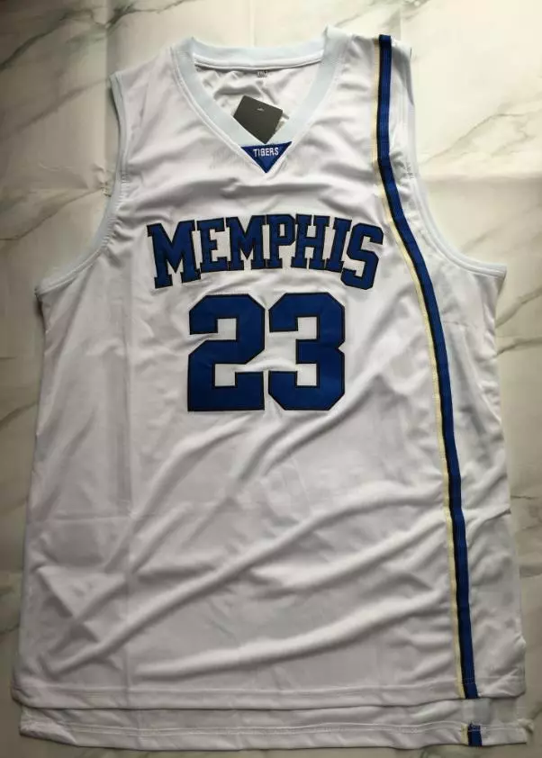 Memphis Tigers #23 Derrick Rose Blue Jersey on sale,for Cheap,wholesale  from China