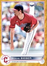 [DIGITAL CARD] Topps Bunt - Shane Bieber - Physical 22 S1 - Gold