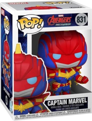 Marvel: Funko Pop! - Avengers Mech Strike - Captain Marvel (Bobble-Head) (Vinyl