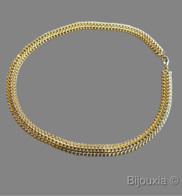 BEAU COLLIER ANCIEN 1900 ART NOUVEAU verre d'amethyste OLD NECKLACE EUR 150,00 - FR