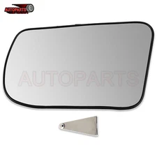For 2013-2018 Altima Nissan Rear View Mirror Glass Left W Heated Backing Plating