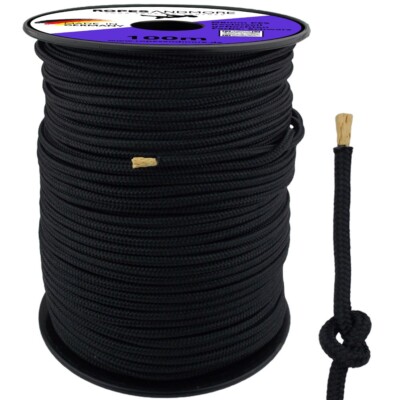 PES Kevlarseil  6mm Spezialseil PES Aramid Seil Zugseil Meterware 10m-250m