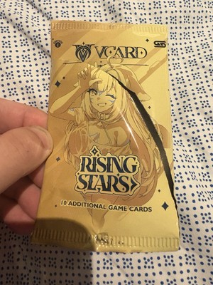vcard booster box - rising stars VCard Booster Box - Rising Stars (28 Booster Packs) main image 1