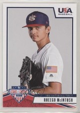 2019 Panini USA Baseball Stars & Stripes Rheego McIntosh #54 2j7