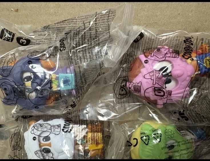 SCOOBY DOO Edición Halloween Burger King Juguetes 2025, JUEGO COMPLETO LOS 6 JUGUETES Foto 4 de 4