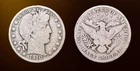 1910 *P* BARBER SILVER HALF DOLLAR *NICE COIN! Better Date,Low Mintage .50 Cents