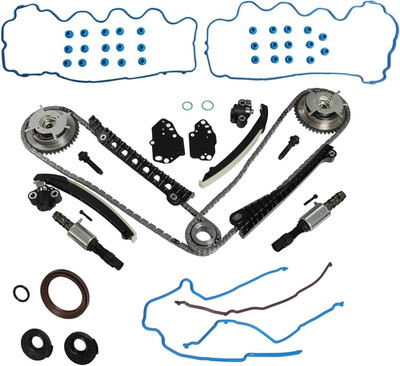 5.4L Triton V8 Timing Chain Kit w/ VVT Sprockets for 2004-2014 Ford F150 Expedit