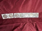 Lot Of 7-Original US Peace Silver Dollars-90% Silver-1922 & 1925
