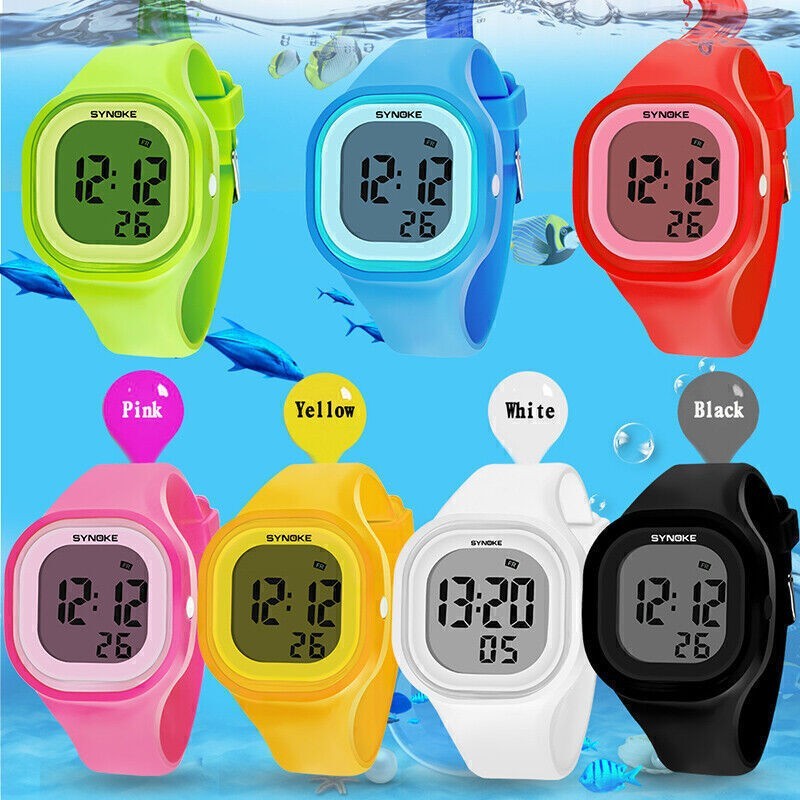 Digital Watch Multi-Function Sport 50M Waterproof Electronic Wristwatch