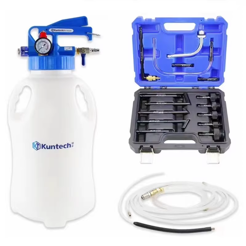 10L Two Way Pneumatic ATF Oil Liquid Extractor Transmission Fluid Transfer Pump