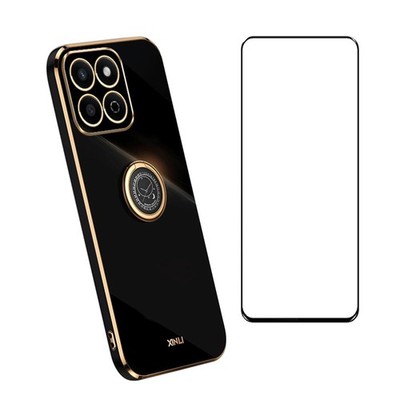 CNPUTAO Compatible with Huawei Honor X7C / 200 Smart Case Slim Black 