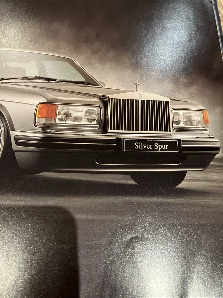 Folleto Rolls-Royce Silver Dawn Silver Spur mercado inglés del Reino Unido Foto 4 de 4