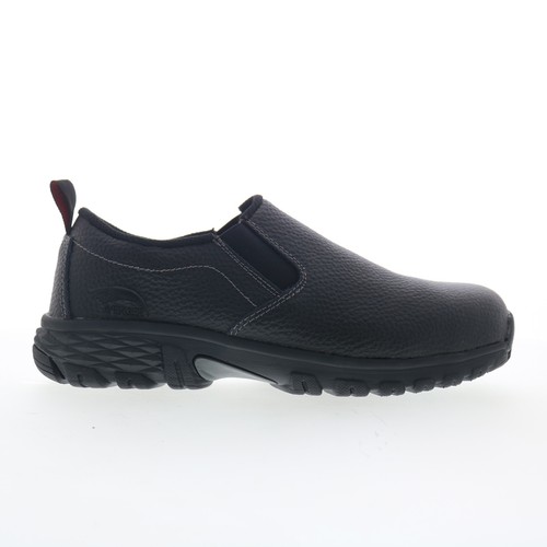 Avenger Flight Slip-On Alloy Toe A7001 Mens Black Work & Safety Shoes