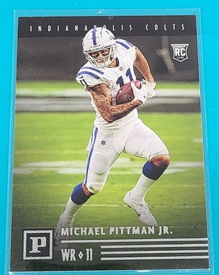 2020 Chronicles Panini #PA-21 Michael Pittman Jr. Ind Colts Football Card T3