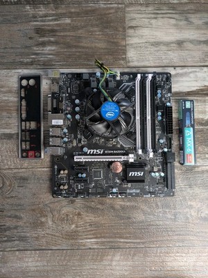 MSI B150M BAZOOKA + i5-6402P + Stock Cooler + ARCTIC MX-6 - Tested