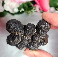 Rare 2.2" Prophecy Stone "W is For Warp Drive" Crystal 3rd Eye Futur Meditation