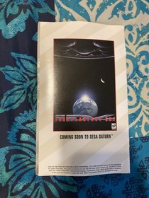 Die Hard Trilogy Sega Saturn 1997 In Case With Manual & Registration Card