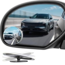Blind Spot Mirrors 2 Pack, Frameless Side Mirror Blindspot Convex HD Round-2pcs