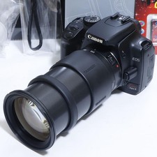 Canon EOS Kiss X Set fotocamera reflex digitale con WiFi e teleobiettivo 200 mm