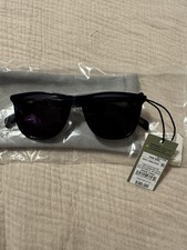 NEW Men's Acetate Square Surf Sunglasses - Goodfellow  Co - Black - w/Case