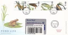 GB 2001 Pond Life RM FDC with FROGMORE Surry CDS