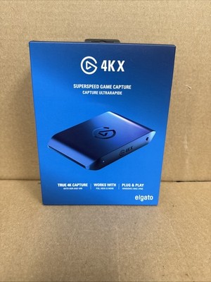 Elgato 4K X - Superspeed External Game Capture Card. S&H for