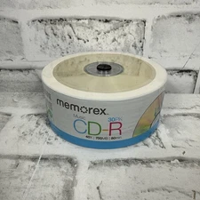 Memorex CD-R 30 Pack 40X 700MB 80min Music Media NEW FACTORY SEALED!