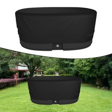 Oxford Cloth Cold Plunge Cover for Outdoor For Ice Bath Oval Tub 175x160x46 cm
