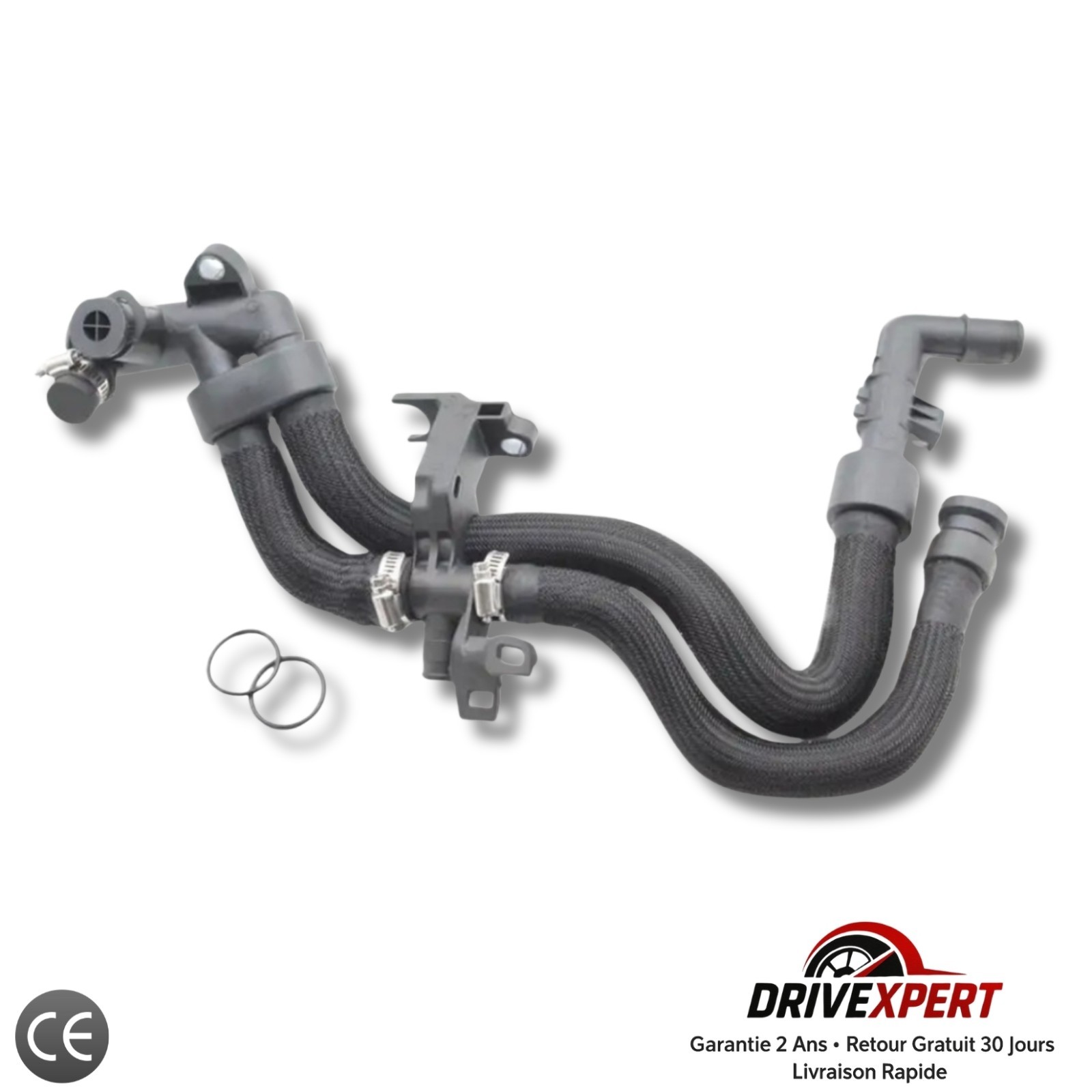 Durite radiateur eau pour réparer fuite de liquide 1.4 HDi 1336V3 noir
