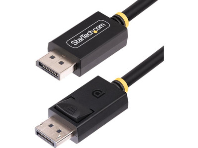 StarTech 3FT DISPLAYPORT 2.1 CABLE, VESA CERTIFIED DP80 DISPLAYPORT CABLE W/UHBR
