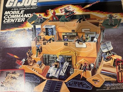 Vintage 1987 GI Joe Mobile Command Center (MCC) playset Hasbro W/ Original Box