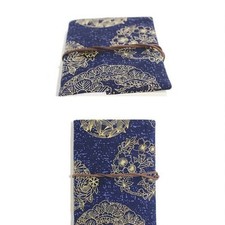 1x Vintage Adjustable Fabric Book Cover A5 A6 Notebook Journal Dust Jacket Totem