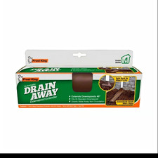 Frost King Automatic Drain Away Downspout Extender 46 in Brown DE46BR
