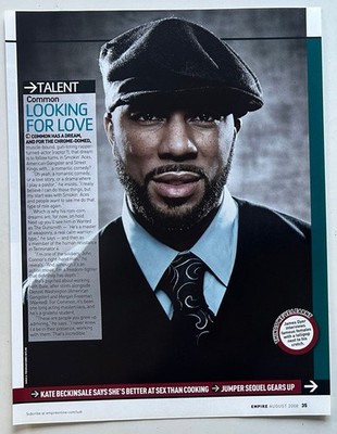COMMON - 2008 Full page UK magazine poster feature