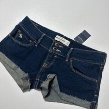 Abercrombie Fitch Girls Denim Shorts NWT