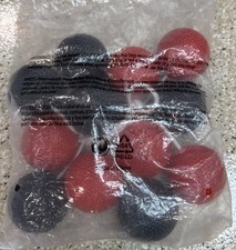Ladder Ball Toss Game Replacement Bolo Balls Golf Ball Bolas Set 3Red 3Black