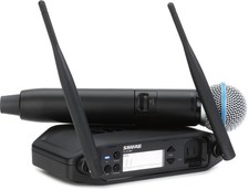 Shure GLXD24 /B58 Digital Wireless Handheld System with BETA58A Capsule
