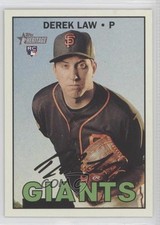 2016 Topps Heritage High Number Derek Law #697 0re5