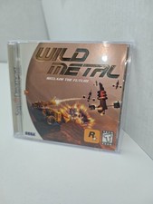 WILD METAL (Sega Dreamcast) Complete w/ Manual TESTED  (VERY GOOD )J38