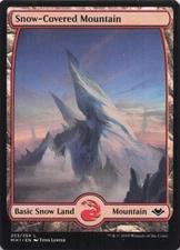 Snow-Covered Mountain NM Modern Horizons Regular MTG
