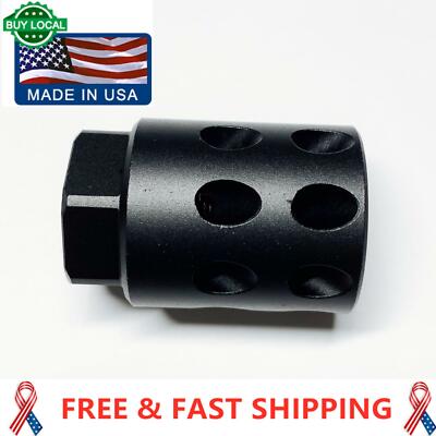 Muzzle Brake 1/2x28 TPI Compensator For 9mm Glock | eBay